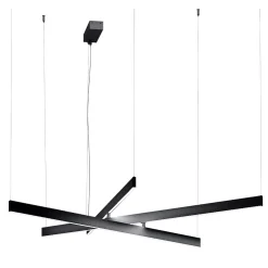 Fly SO Lampadario Multiplo Antracite