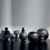 Foga Vaso nero con coperchio