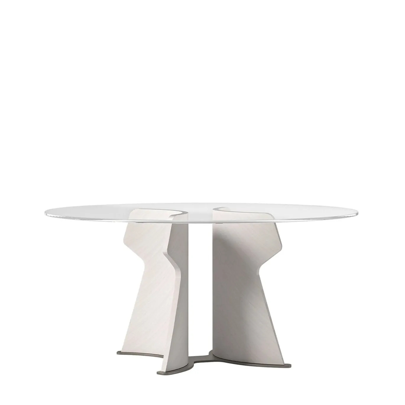Forma del tavolo da pranzo rotondo Light Tay