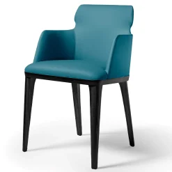Forma Sedia in velluto blu