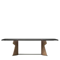 Forma Tavolo da pranzo rettangolare Sahara Noir