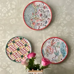 Frammento N.8 Piatto Decorativo Rotondo in Ceramica