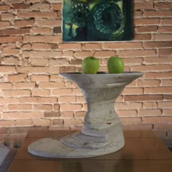 Fruttiera in legno Eupalino di Pietro Meccani