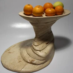 Fruttiera in legno Eupalino di Pietro Meccani