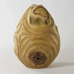 FTG Vaso di legno scanalato