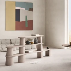 Fusto Beige Polvere Libreria In & Outdoor I