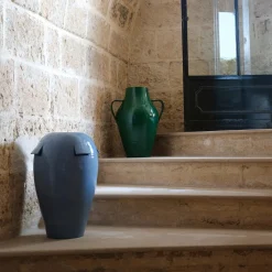 Giara Vaso in Ceramica Azzurro Chiaro (H 60 cm | 23.6")