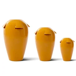 Giara Vaso in Ceramica Senape (H 40 cm | 15.7