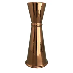 Ginza Jigger Vaso per fiori in bronzo-terracotta