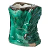 Giulia E Il Mare Vaso scultura in ceramica policroma
