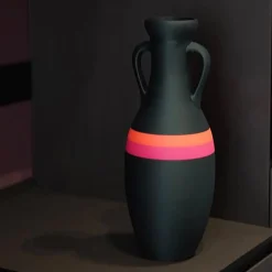 Giulio Cesare XL Anfora nera fucsia e arancione #2