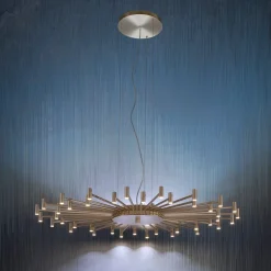 21509/80-G Lampadario d'oro