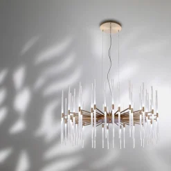 21503/20-G Lampadario d'oro