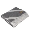 Gold Jacquard Plaid grigio e bianco