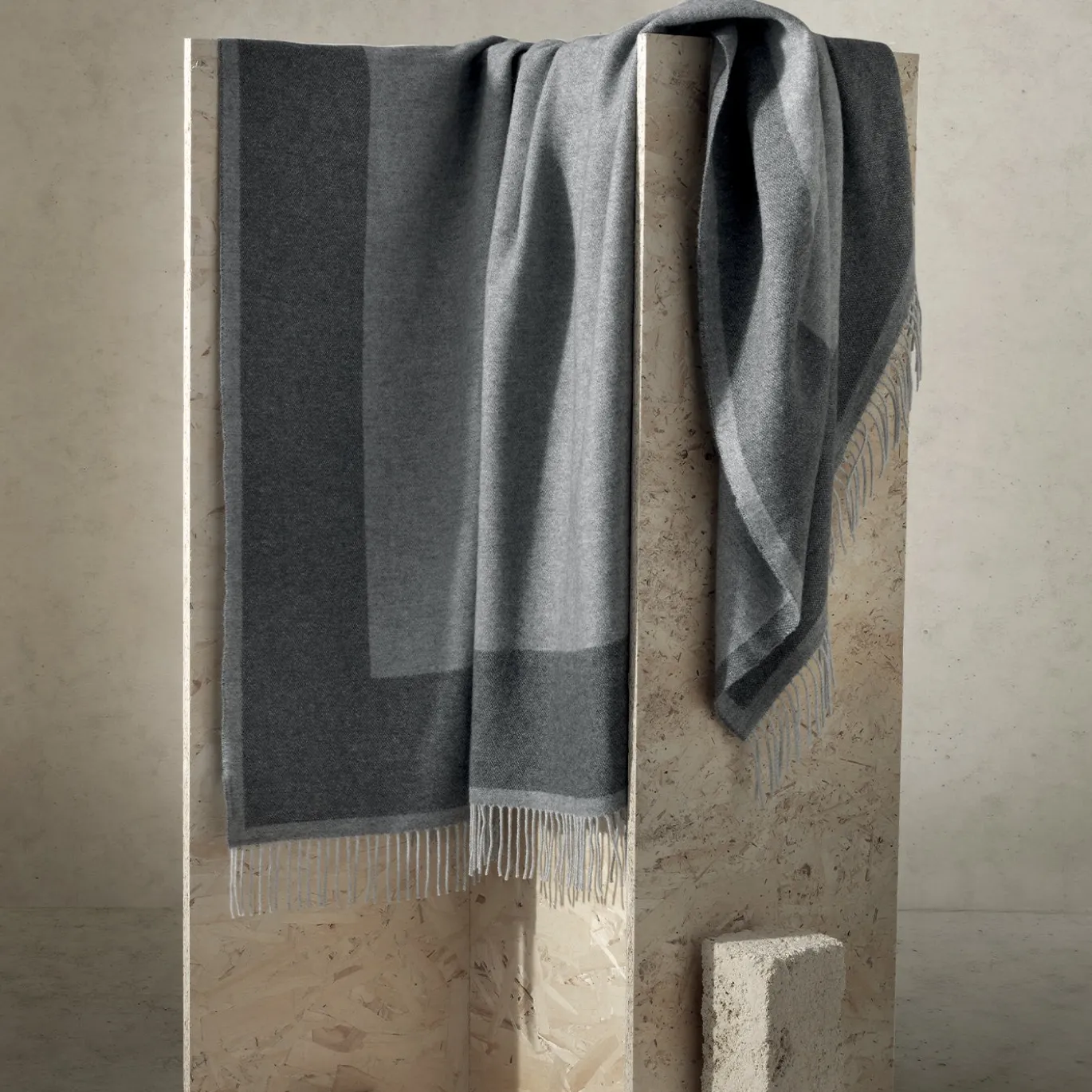 Gold Plaid grigio Jacquard