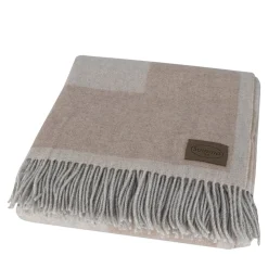 Gold Plaid jacquard beige