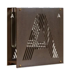 Grafica - Vaso in acciaio corten