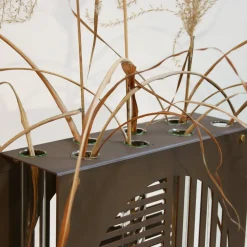 Grafica - Vaso in acciaio corten