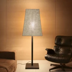 Grande lampada da terra Woody