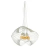 Grande lampadario Net White di Paolo Ulian