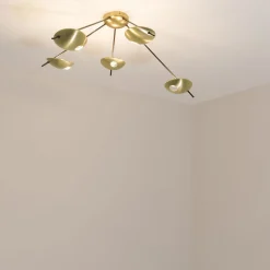 Helios Quinque II, lampada da soffitto/parete