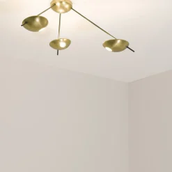 Helios Tribus II, lampada da soffitto/parete