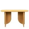 Helix Console in pelle nocciola