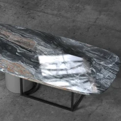 Horus Arabescato Orobico Marble Dining Table