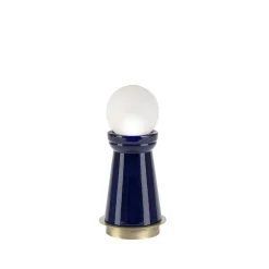 Icon lampada piccola blu