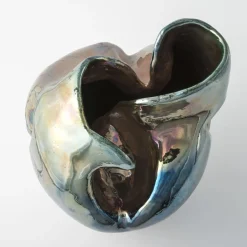 I giardini dell'Eden Vaso in Ceramica e Raku di Nino Basso #2