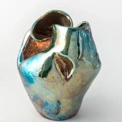 I giardini dell'Eden Vaso in Ceramica e Raku di Nino Basso #2