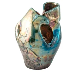 I giardini dell'Eden Vaso in Ceramica e Raku di Nino Basso #2