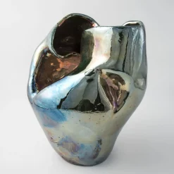 I giardini dell'Eden Vaso in Ceramica e Raku di Nino Basso #2
