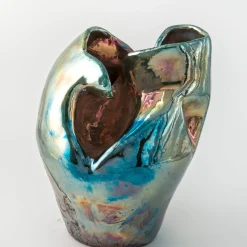 I giardini dell'Eden Vaso in Ceramica e Raku di Nino Basso #2
