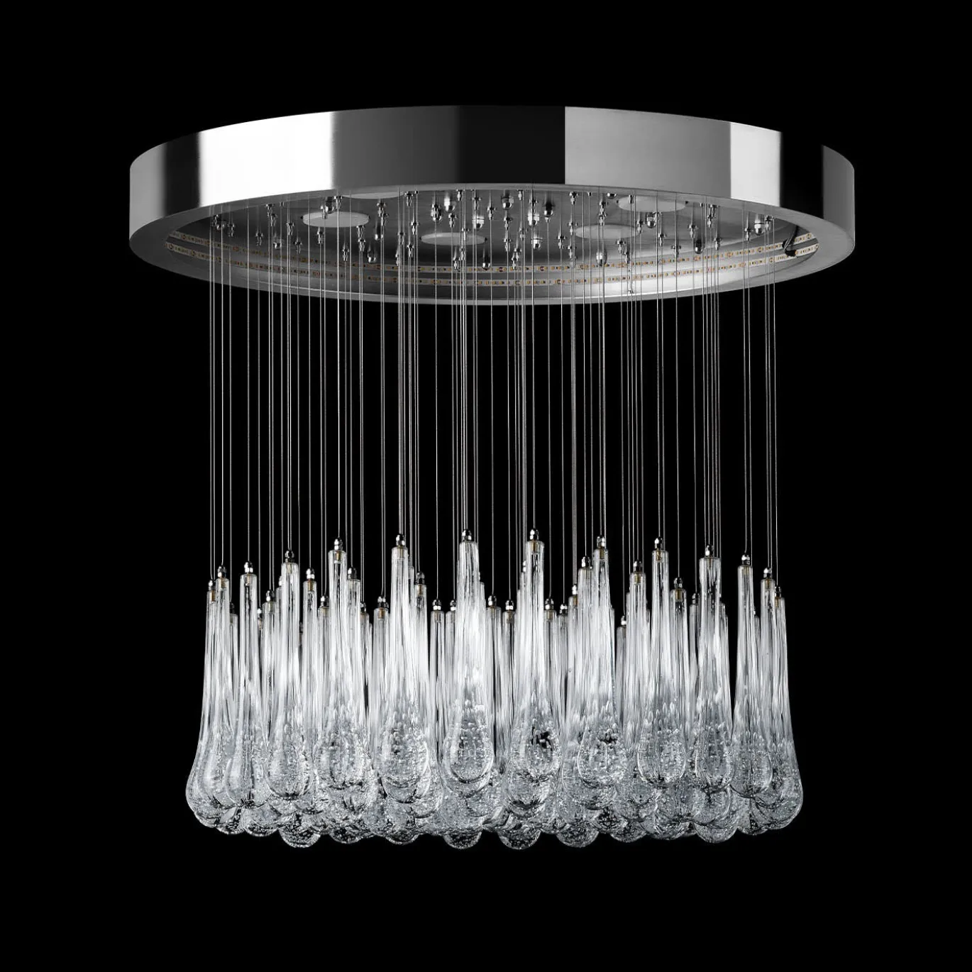 Il lampadario Glass Rain