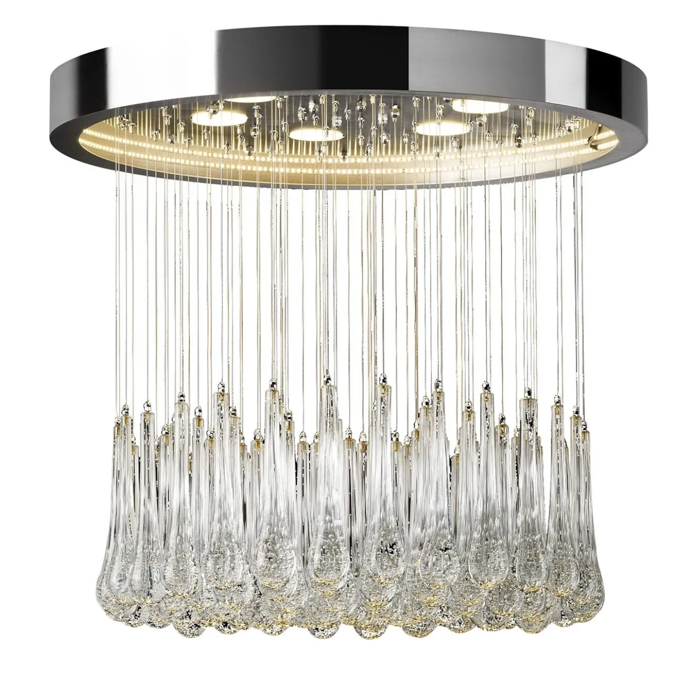 Il lampadario Glass Rain