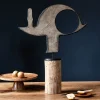 Il pesce beige scamosciato Scultura