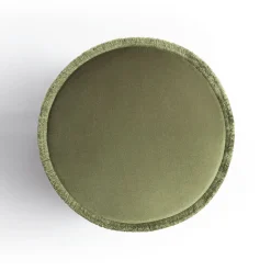 Il pouf - Verde tono su tono