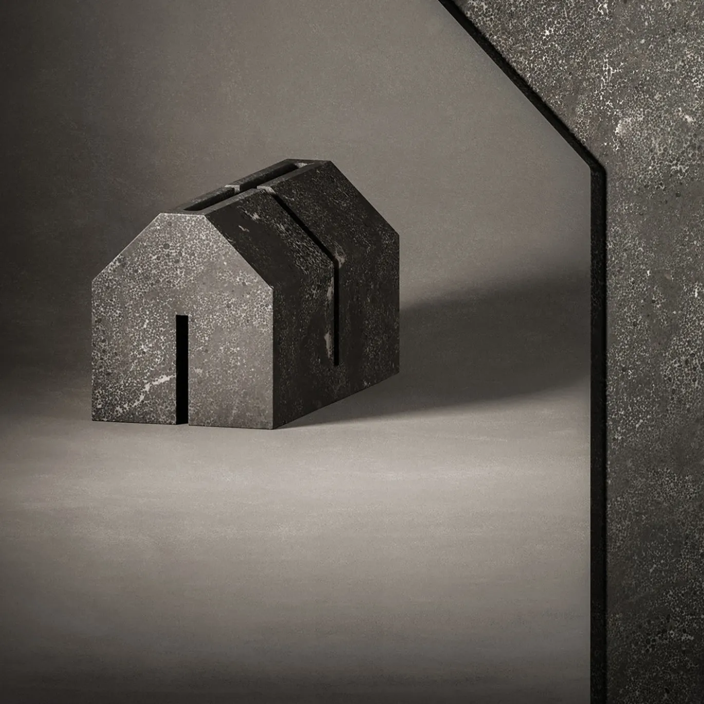 Il Villaggio - Casa di Pietra Avola Scultura in pietra di John Pawson