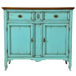 Impero '800 - Credenza turchese stile Impero