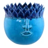 La Cynaria Parlante Grande Vaso Turchese e Blu