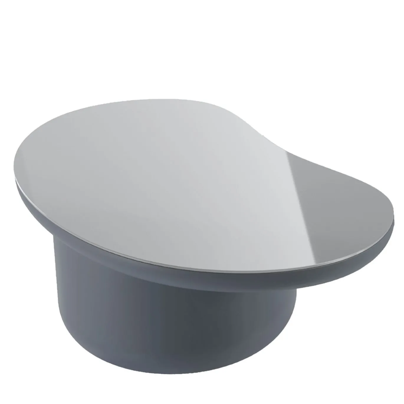 Laghi M matte blue cenere coffe table
