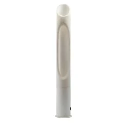 Lampada Armonia L in marmo bianco onice di Jacopo Simonetti