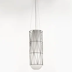 Lampada a sospensione a cilindro Segni