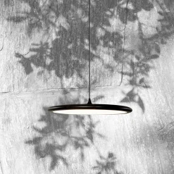 Lampada a sospensione Bilancella nera by Roberto Giacomucci