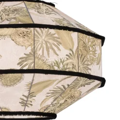 Lampada a Sospensione Botanica in Tessuto Giacarta