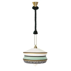 Lampada a sospensione Calypso Antigua Mint di Servomuto