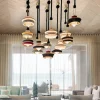 Lampada a sospensione Calypso Indoor Antigua Black di Servomuto