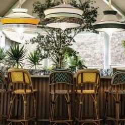 Lampada a sospensione Calypso Antigua Xl Outdoor Mint di Servomuto