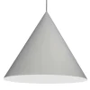 Lampada a sospensione Cono Bianco di Carlo Guglielmi